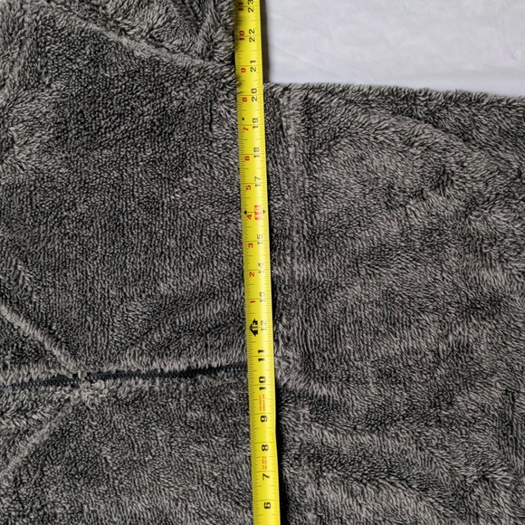 Prana Gray Permafrost Half Zip Fleece Hoodie Size Small - Picture 5 of 6